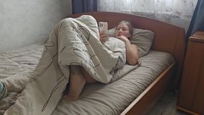 Woke up and Decided to Masturbate to Porn. Sweet Cumshot! - HD - 3:02 video - from xHamster