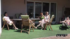 Neighbor seduces Czech MILF at pool party - 31:29 video - from MomXL