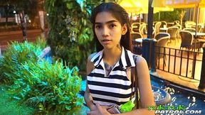 Petite Thai chick with tatts Game is impaled on a thick penis - HD - 9:56 video - from AnySex