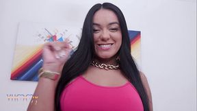 Young Brazilian slut Monique Bastos enjoys threesome with 2 huge cocks ( Anal 0% Pussy ) - HD - 1:29 video - featuring Monique Bastos - from XVideos