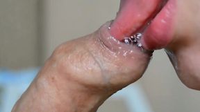 Hot Babe Edges Her BF's Uncut Dick With the Tip Of Her Tender Tongue & Her Fingers - HD - 10:36 video - from MyLust