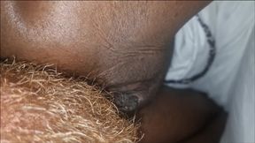 How to Calm Down Your Ebony Stepsister - Asslicking! - HD - 0:39 video - from xHamster