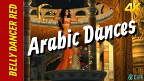 FANTASY GIRL RED BELLY DANCER - 4K - 4:47 video - from xHamster