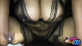 Big boobs step mom in black see through - 4K - 14:35 video - featuring Bbwthaixxx - from xHamster