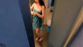 Mom caught her stepson watching her and decided to show off her hot body