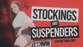 Tindra Frost In Stockings And Suspenders Miss The Scottish Milf - VR - 1:16 video - from VXXX
