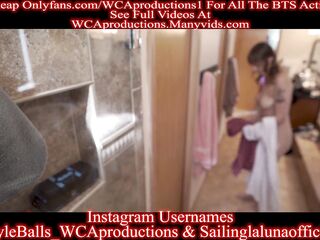 POV Showering with my Sexy Step Aunt Complete Sailor Luna - HD - 39:57 video - featuring Rebecca Vanguard - from FreePorn8