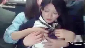 Chinese Bombshell Seduces Cute Boyfriend in Steamy Train Affair - 9:30 video - from BigTitsTokyo