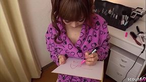 Japanese Teen with nice Tits seduce to POV Creampie Fuck - HD - 21:51 video - from XVideosRed