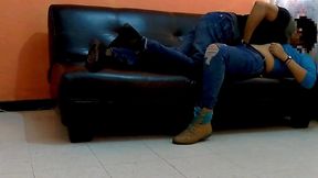 cogimos deli en el sofa - HD - 34:55 video - from PornBox