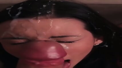Facial cumshot compilation - 19:24 video - from Eporner