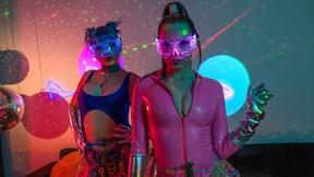 ”Alien Babes Aubree & Jewelz: Refuel Me!” - 4K - 8:00 video - featuring Aubree Valentine - from IFuckedYourGF