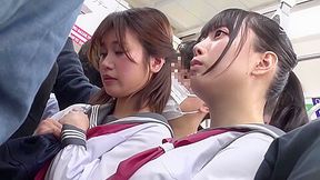 Nhdtb 827 - Chicks Finger Fucked To Orgasm In Public - Sara Nakamura - HD - 7:59 video - from Ooxxx