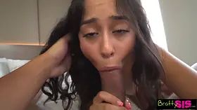 "Help Me Start My Fan Page" Boss Babe Dania Vega Tells Stepbro While Stroking His Dick - HD - 15:21 video - from Sexu