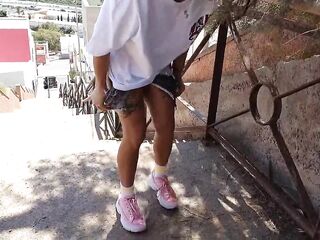 Cute College Girl Public Pee Compilation - HD - 10:58 video - from Lesbian8