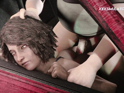 Small Boobs Skinny Girl Rougly Fucked in Car ⁎ FHD 3D Animation - HD - 24:46 video - from PornGem