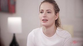 The Lesson Pt 1 - Leana Lovings And Scarlett Sage - Lesbian - Blonde - Brunette - Close Ups - Face Sitting - Fingering - Sixty-nine - Allh*rluv - HD - 8:00 video - from Ooxxx