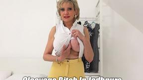 ”Cleavage Slut In Jodhpurs” - 6:02 video - featuring Lady Sonia - from TransHero