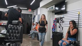 ”Naughty barber shop workmate having sneaky sex” - HD - 6:56 video - from 429Men