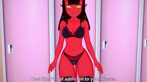 Locker Room Lust with Meru the Succubus & Mavis Dracula - Voyeuristic Enchantment! - HD - 10:41 video - featuring Mavis Dracula - from XXXShake