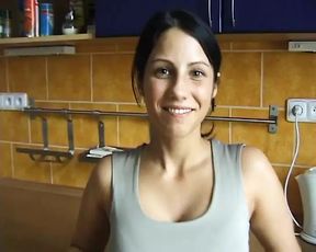 I present to you Lucie a real brunette fairy with a great desire to show herself on a porn site - 20:00 video - from xHamster