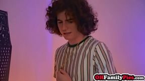 Petite Goth teen Anna Claire Clouds gets fucked hard by stepbro - SD - 9:57 video - from HardHoes