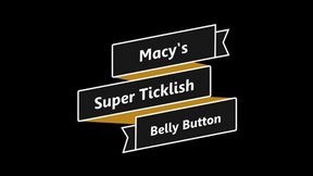 Macy's Super Ticklish Belly Button (1080p) - HD - 8:30 video - from Clips4sale