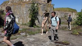 Nude shooting at an abandoned military base, Totleben Island. 4 - HD - 5:23 video - featuring Mad Maura - from XVideos