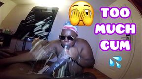 TOO MUCH CUM SHE CHOKEZ - HD - 5:56 video - from XVideosRed