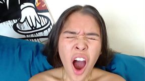 Petite Asian Teen GIVES Blowjob and CUMS - SD - 31:18 video - from GoGoAsians