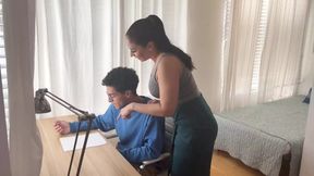Stepmom Rewards Her Stepson for Studying - HD - 8:12 video - from xHamster