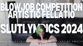 Blowjob Contest - Artistic Fellatio - Slutlympics - SD - 10:59 video - from Clips4sale
