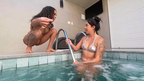 Lesbian Pee Swallow and Asslicking Domination Top Babes - 4K - 14:42 video - from xHamster
