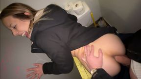 Anal in Public Restroom and Steamy Blowjob in Parking Lot - 4K - 5:28 video - from xHamster