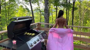 Step-Sister gets fucked during her family BBQ dinner - 4K - 10:56 video - featuring Miss Lexa - from xHamster