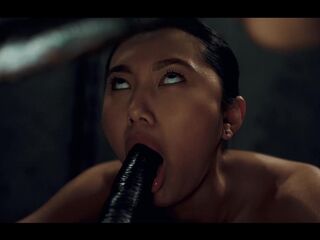 REAL LIFE MANGA - Hawt chicks screwed and bukkaked by aliens - HD - 20:35 video - from Lesbian8