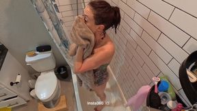 Dickflash Shower Adventure Part 1 New Roommate Forgot to Close the Bathroom Door - HD - 5:15 video - from xHamster