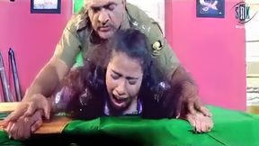 Busty Indian MILFs' Cop-on-MILF Fantasy - A Raw, Rough, & Unrelenting SEX - HD - 2:25 video - from xDegu