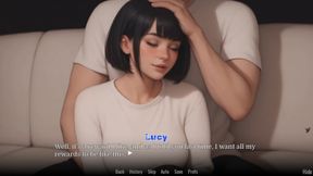 Obsessed Lucy 07 By VNGTrash - Cute Slut Gives Footjob and Gets Cum Covered - HD - 10:18 video - from xHamster