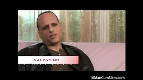 Latina beauty Cristina Agave swallows 10 fat cocks - SD - 6:08 video - from BabePump