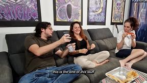 TRUTH OR DARE - a somewhat special evening - it was supposed to be just a night out to eat with friends... but we started playing a game that degenerated into something dirty.  AUDIO: ITALIAN - SUBTITLES: ENGLISH - HD - 19:46 video - from xnxxGold