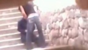 Indian coed chick lost her bet and has to fuck doggystyle outdoors - 6:02 video - from MyLust