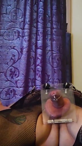 Mommy Inserts Urethral Plug into BIG COCK to deny orgasm and Loves EXTREME Whipping   Clip 1 - HD - 0:30 video - from xHamster