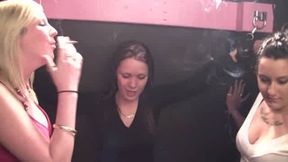 sexy Lesbians smoking kissing tied up - HD - 4:53 video - from Xfeed