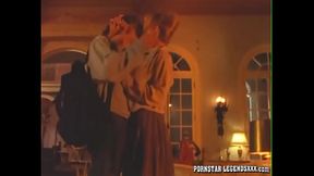 Busty MILF Rebecca Bardoux takes cum in mouth after wild sex