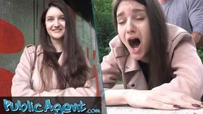 ”Art College Girl's Outdoor Deflowering” - HD - 11:57 video - from Trashreality