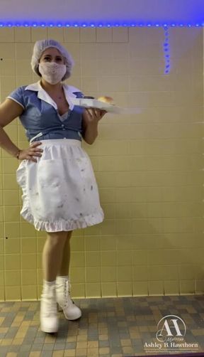 Cafeteria After Dark: Lunch Lady Hawthorn - HD - 4:20 video - from LoyalFans