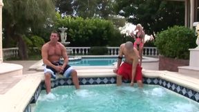 Sexy blonde banged at the swimming pool - HD - 8:12 video - featuring Cailey Taylor - from xHamster