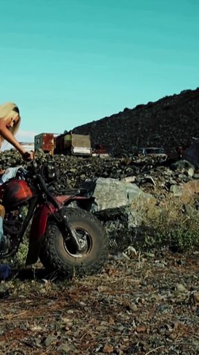 Jazy Berlin Sucks and Fucks a Biker to Make a Wing Man Out of Him - HD - 0:39 video - from xHamster