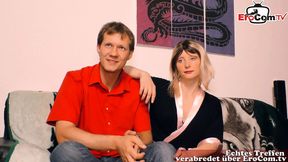 German housewife and girlfriend in their first threesome casting - HD - 22:56 video - from xHamster